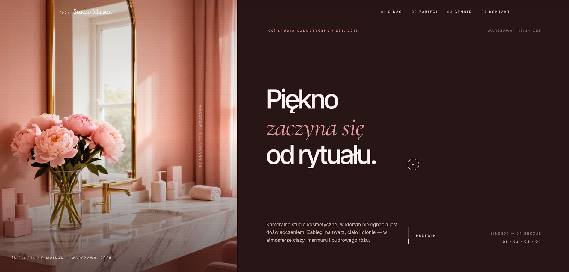Studio Maison — Szablon
